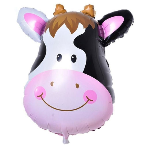Picture of COW HEAD SHAPE FOIL BALLOON - 44x52cm